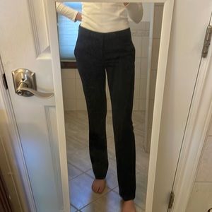Old Navy Medium rise Harper navy blue suit pants pleated
